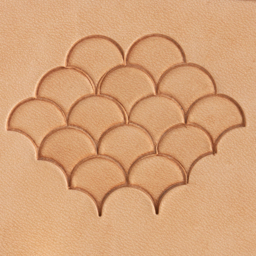 Mermaid Scale Brass Stamp