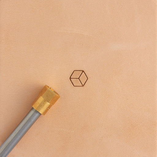 3D Cube Brass Stamp
