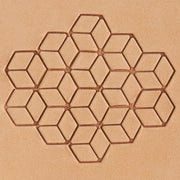 3D Cube Brass Stamp
