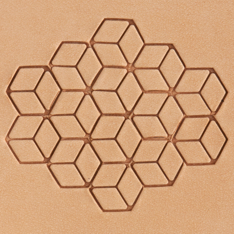 3D Cube Brass Stamp