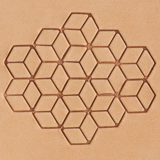 3D Cube Brass Stamp