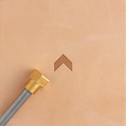 Herringbone Brass Stamp