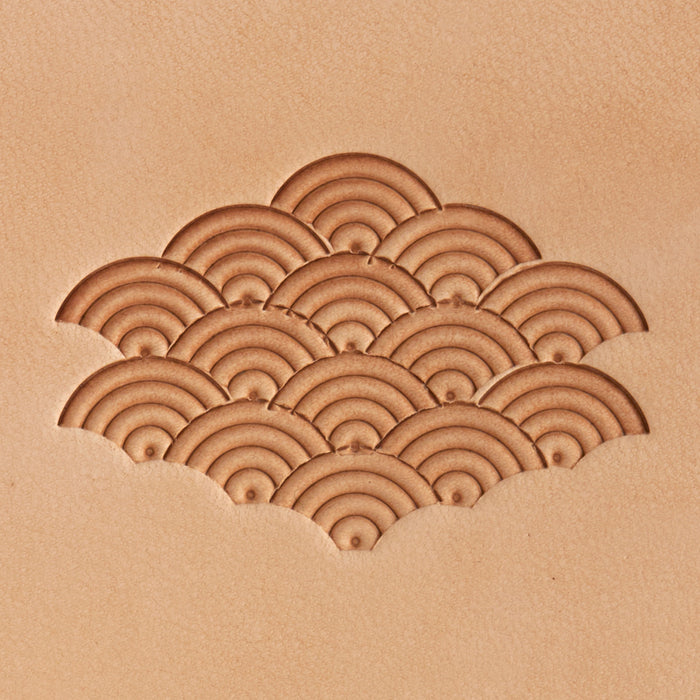 Shell Tile Brass Stamp — Tandy Leather Europe