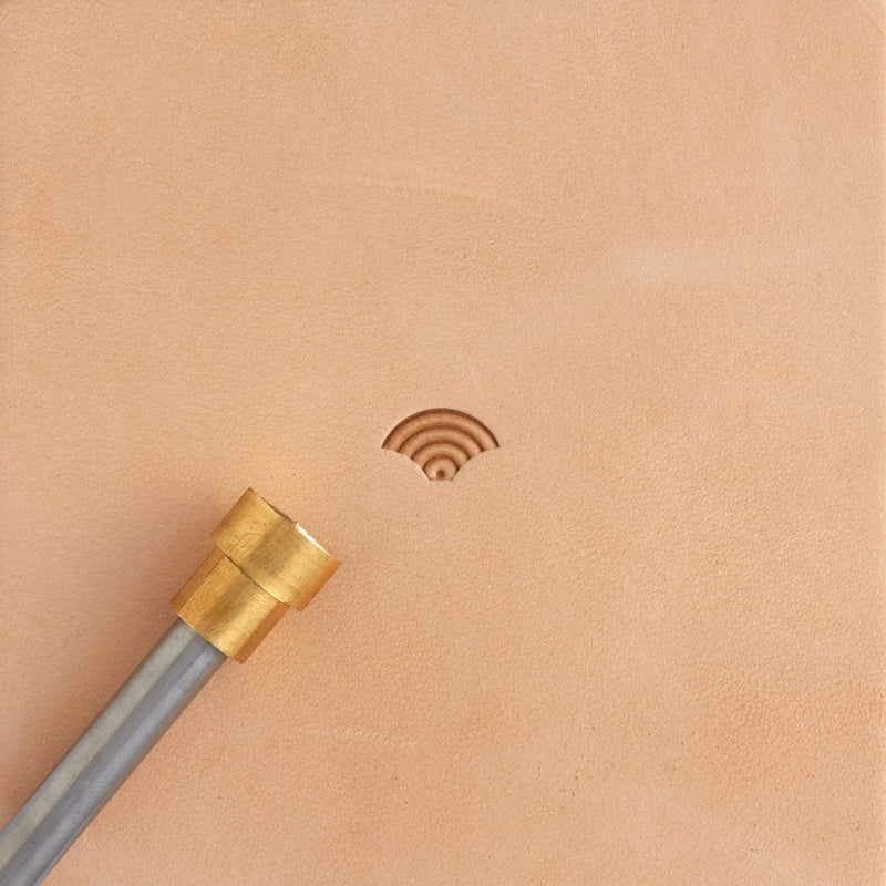 Shell Tile Brass Stamp