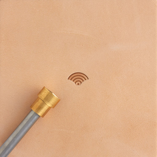 Shell Tile Brass Stamp