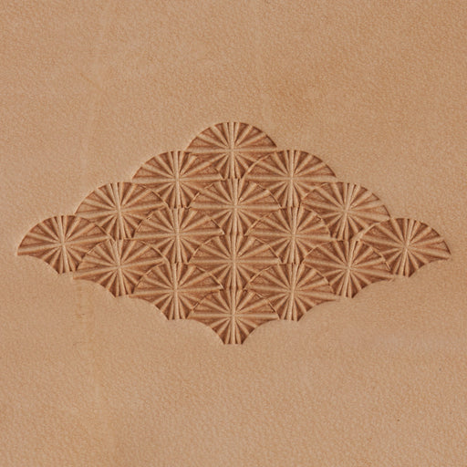Sunburst Shell Brass Stamp