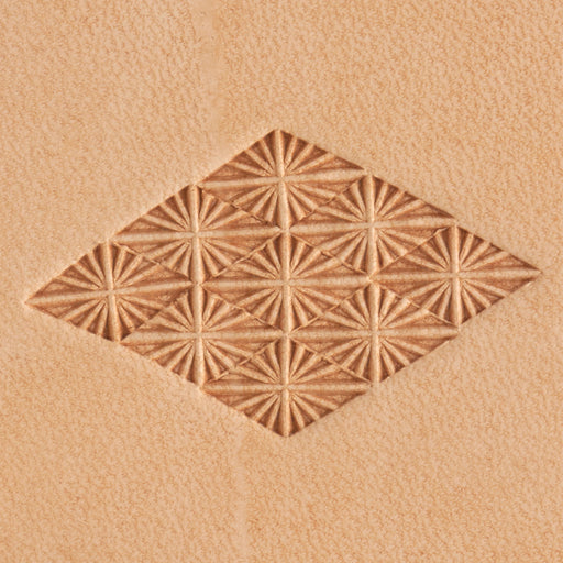 Sunburst Diamond Brass Stamp