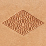 Nested Diamond Brass Stamp