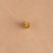 Sunburst Half Diamond Brass Stamp