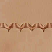 Lined Camo Brass Stamp