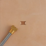 Rope Basket Weave Brass Stamp