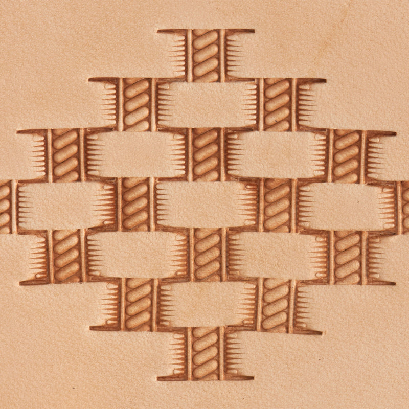 Rope Basket Weave Brass Stamp