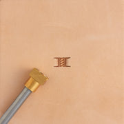 Rope Basket Weave Brass Stamp