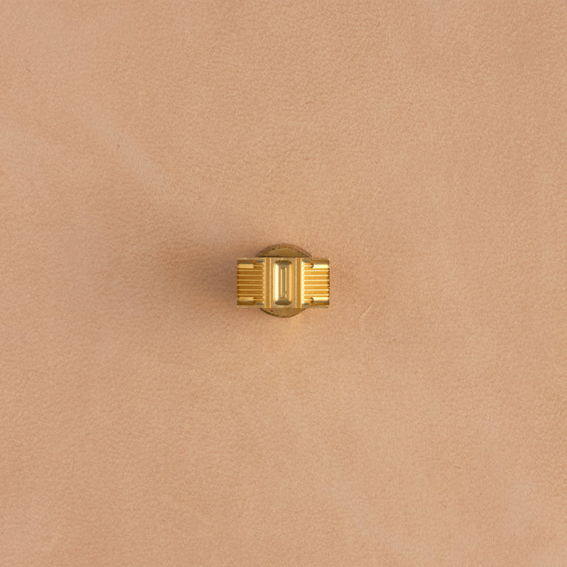 Bar Basket Weave Brass Stamp