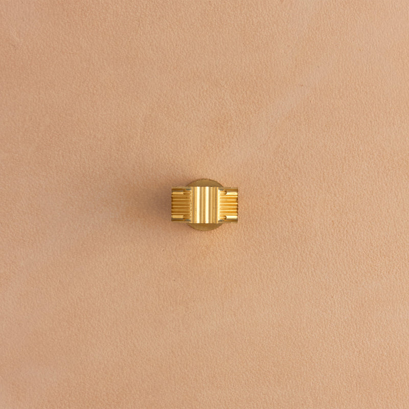 Lined Basket Weave Brass Stamp