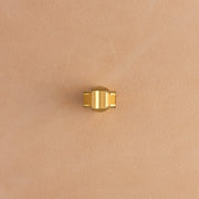 Hallow Basket Weave Brass Stamp