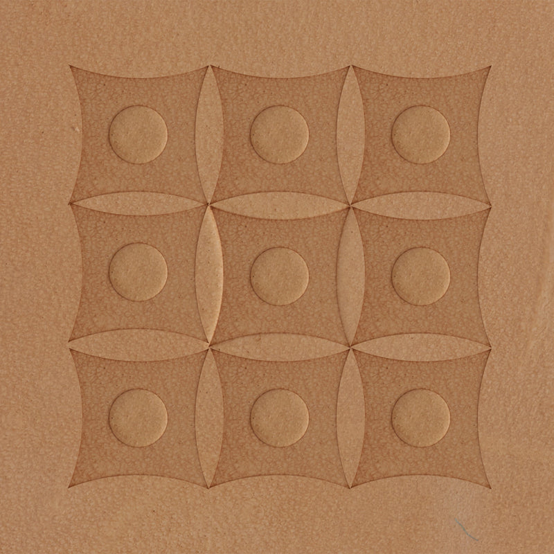Square Tuft Brass Stamp
