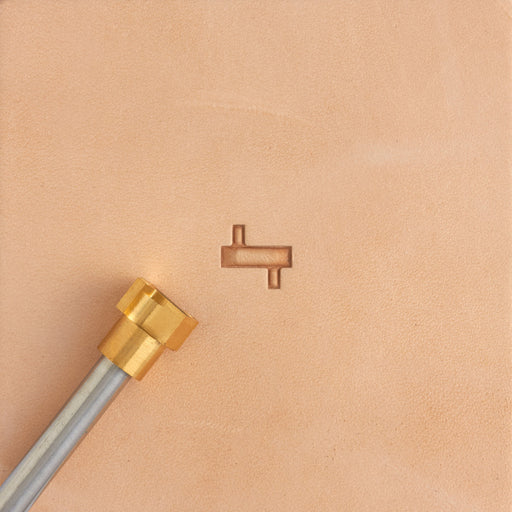 Modern Weave Brass Stamp