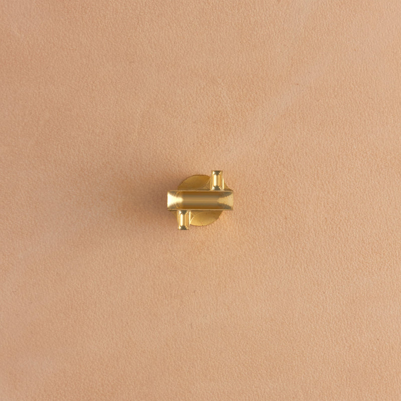 Modern Weave Brass Stamp