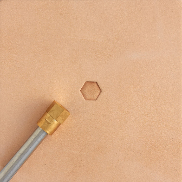 Hex Brass Stamp