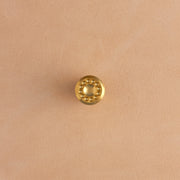 Floral Center Brass Stamp
