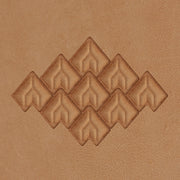 Diamond Cushion Brass Stamp