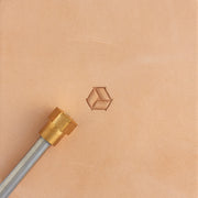 Tri Basket Weave Brass Stamp