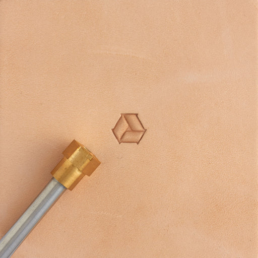 Tri Basket Weave Brass Stamp