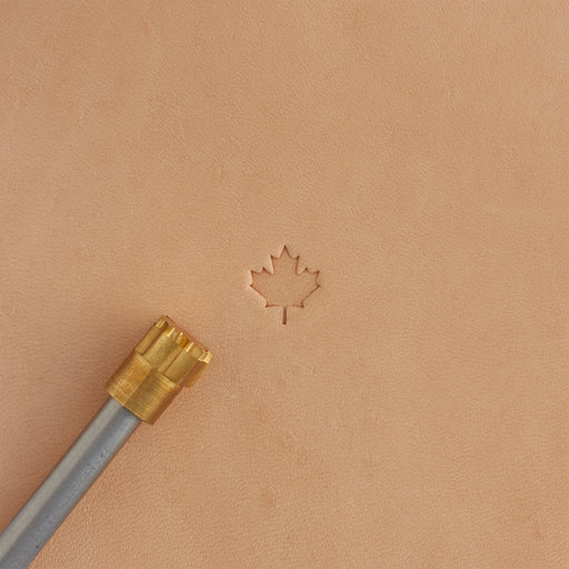 Maple Leaf Brass Stamp