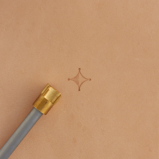 Box Diamond Brass Stamp