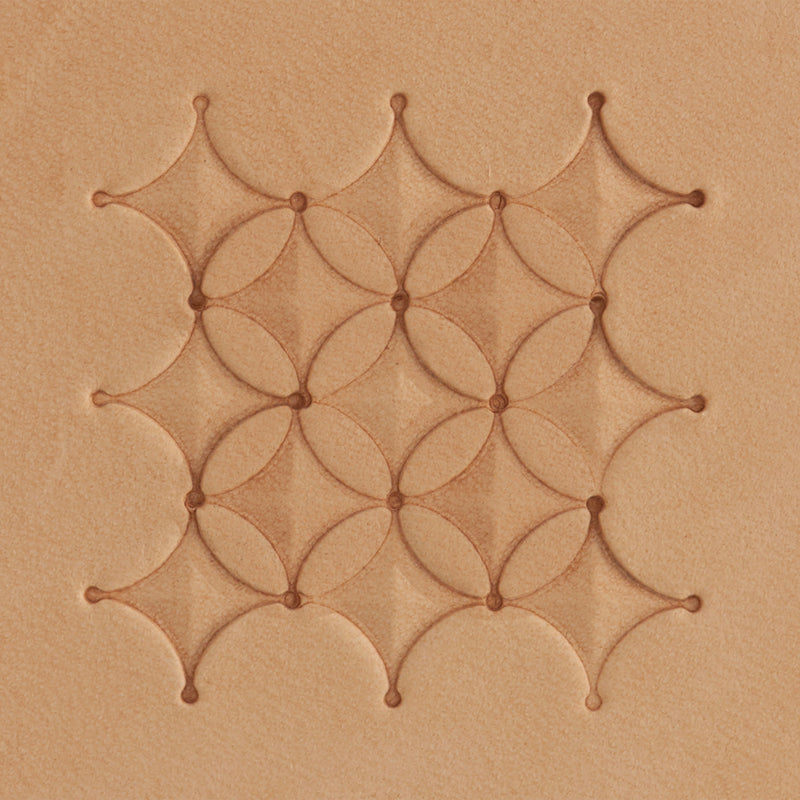 Box Diamond Brass Stamp