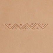 Aztec Triangle Border Brass Stamp