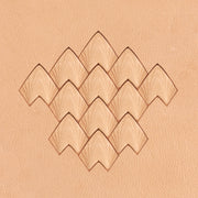 Art Deco Scale Brass Stamp