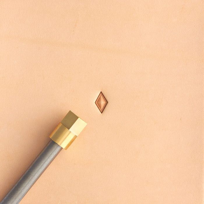 Diamond Small Hollow Brass Stamp