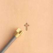 Cross Hollow Brass Stamp