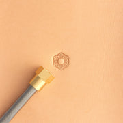 Asanoha Brass Stamp