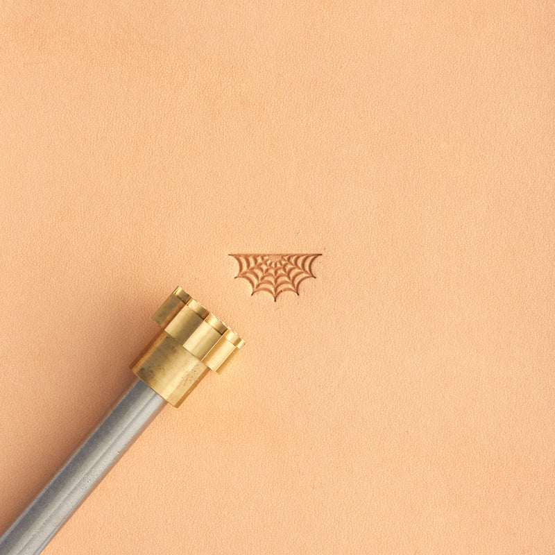 Border Spiderweb Brass Stamp