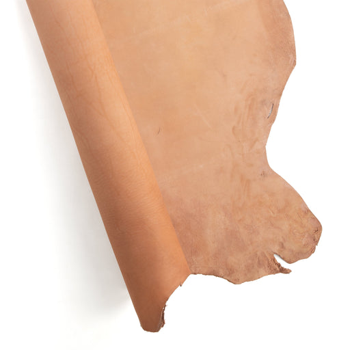 Economy Veg-Tan Saddle Skirting Side Golden Rose
