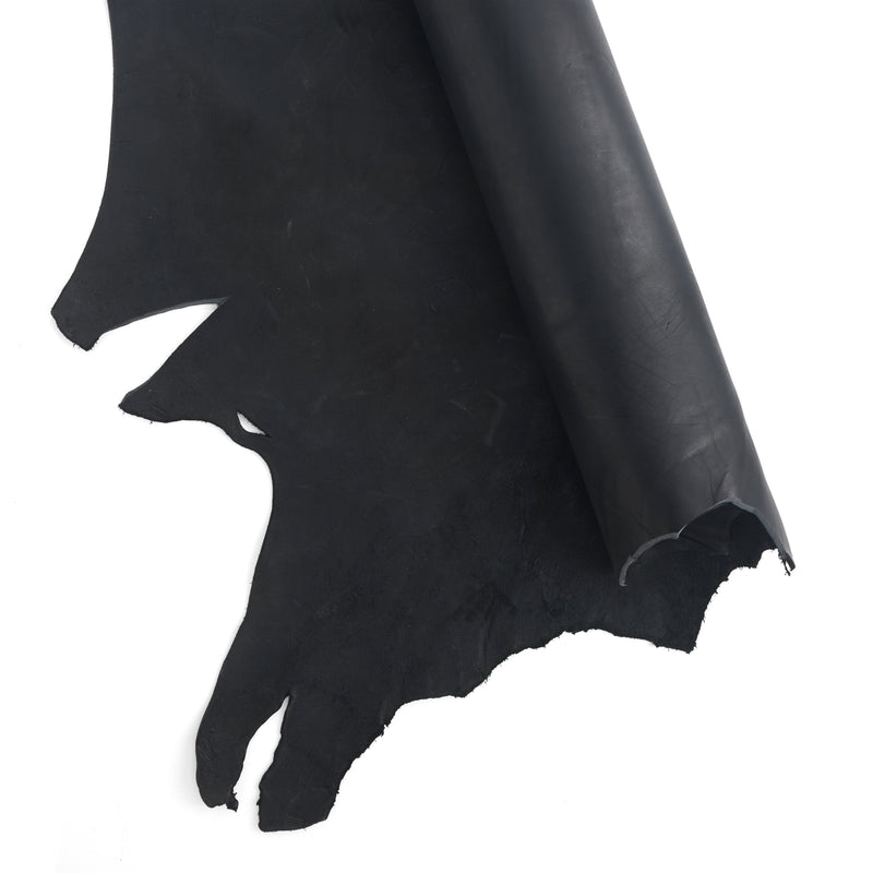 Economy Veg-Tan Saddle Skirting Side Black