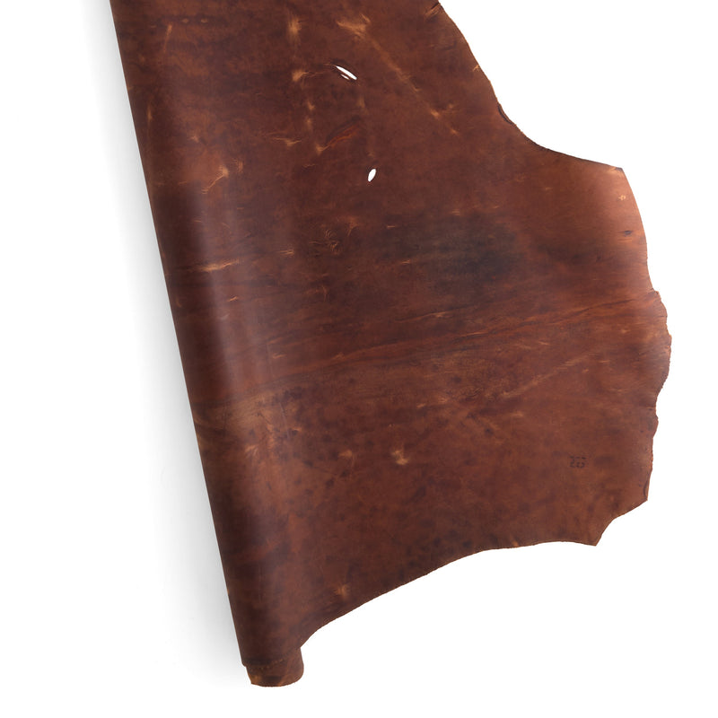 Rustic Tri-Cut Cowhide