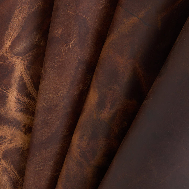 Rustic Tri-Cut Cowhide