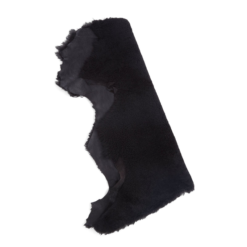 Curly Shearling Black