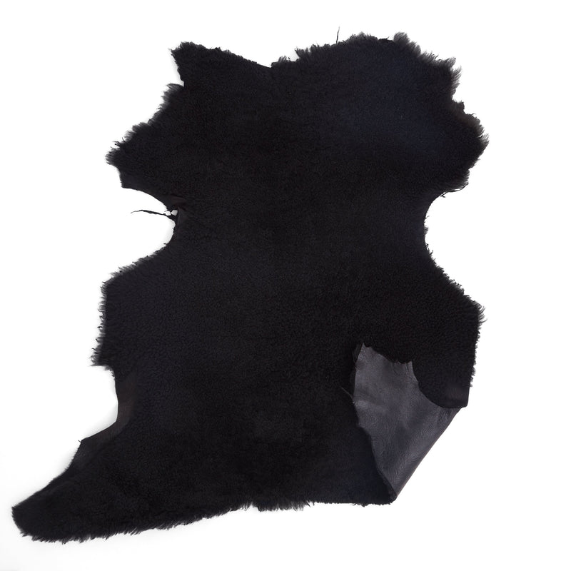 Curly Shearling Black