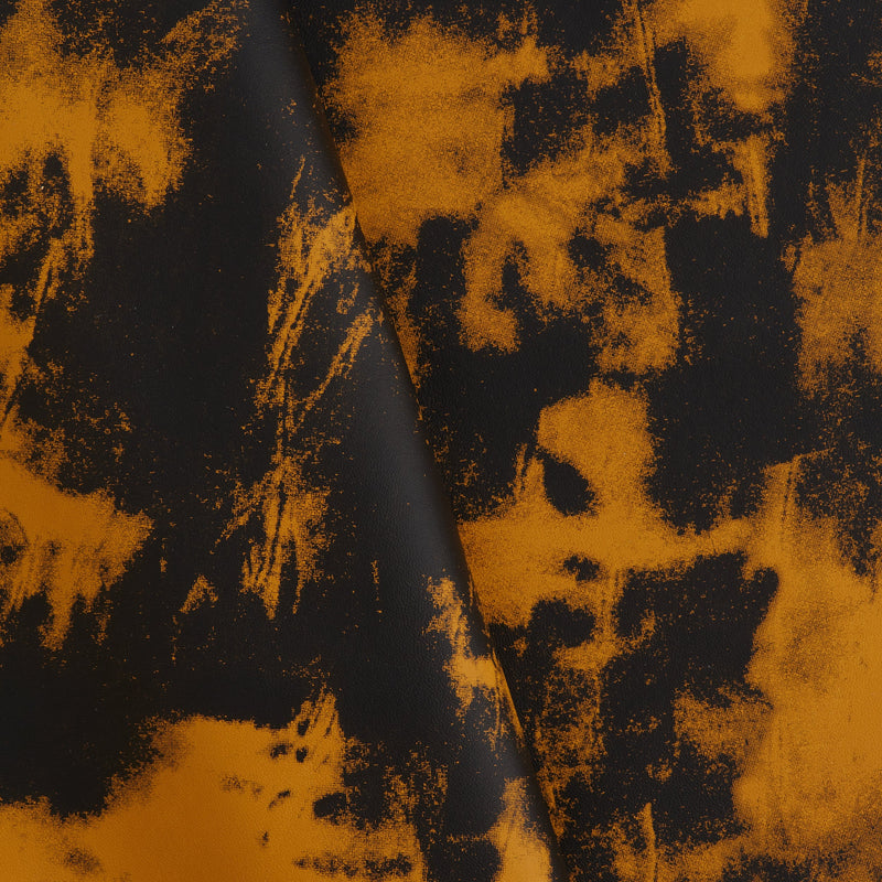 Vintage Print Lambskin Yellow