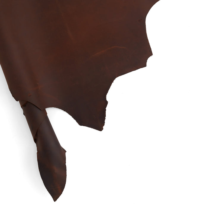 Utility Cowhide Side Dark Tobacco - FINAL SALE