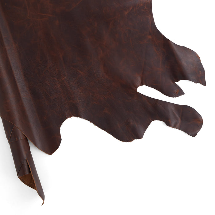 Roble Cowhide Side Sunset