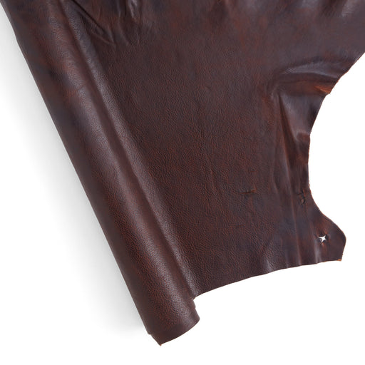 Textured Grain Veg-Tan Single Shoulder - FINAL SALE