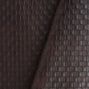 Woven Embossed Veg-Tan Single Shoulder Brown