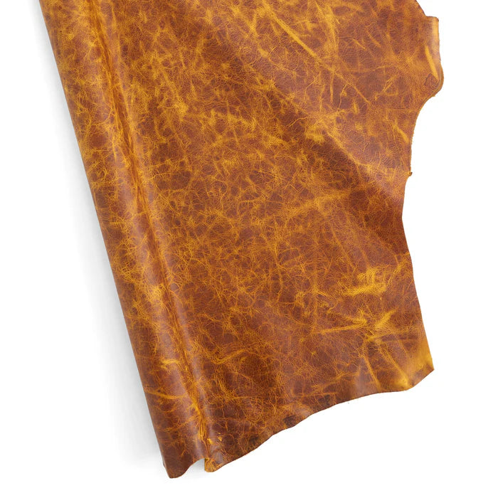 Crackle Veg-Tan Single Shoulder Golden-SPECIAL BUY