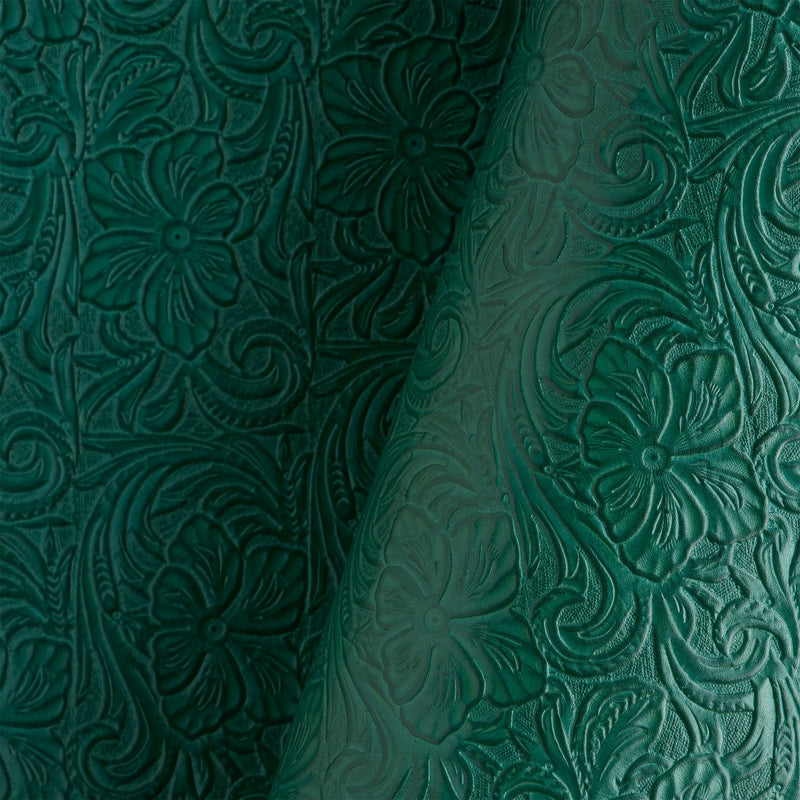 Floral Embossed Single Shoulder